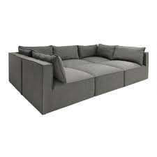 3 x armless chairs, 2 x corner chairs, 1 x ottoman modular set with a variety of configurations solid wood legs sinuous spring suspension seat. Modular Leather Sectional Sofa Uk