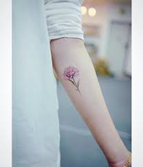 Consulta Esta Foto De Instagram De Tattooist Banul 6 446 Me Gusta Pink Peony Tattoo Carnation Flower Tattoo Peonies Tattoo