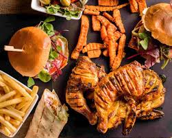 8,60 € roosters big crunchy burger mit 200g premium chickenburger in knusperpanade, roosters hamburgersauce, salat, gurke und tomate. Roosters Piri Piri Blackpool Delivery Cork Uber Eats