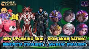 So benedetta's street blow is our first starlight skin for the year 2021. Mobile Legends Upcoming Skin 2020 Benedetta January Starlight Valir Epic Showcase Skin Season 18 Mobile Legends