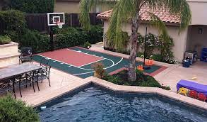 Concrete is the first and best choice for a home basketball court. Versacourt Von Deutschland Basketballplatze