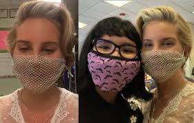 Contact lana del rey on messenger. Lana Del Rey Under Fire For Wearing Mesh Face Mask At La Book Signing