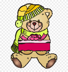 Teddy bear printable coloring pages are a fun way for kids of all ages to develop creativity, focus, motor skills and color recognition. Christmas Teddy Bear Coloring Pages Free Transparent Png Clipart Images Download