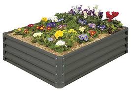 Includes cage, soil, and fertilizer. Flowers Elevated Planter Box For Growing Herbs 1 Metal Raised Garden Bed Kit Vegetables And Succulents Raised Beds Patio Lawn Garden Florent Dejardin Fr