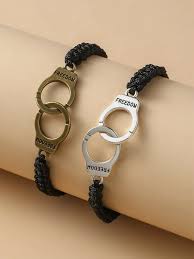 Hoteles para parejas en phuket: 2 Piezas Pulsera De Pareja De Cuerda Con Diseno De Esposas Moda De Mujer Shein Mexico