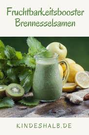 Brennesselsamen Fruchtbarkeitsbooster Im Portrait Brennesselsamen Fruchtbarkeit Steigern Fruchtbarkeit