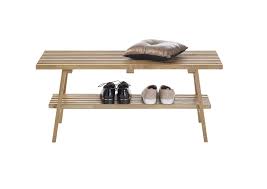 Schuhbank eiche 80x50x30 schuhbank mit 2 ablagen aus eiche white wash mit, schuhbank 82x45x40cm gomma wildeiche massiv geölt opas schuhbank holzbank gartenbank dielenbank. Garderobenbank In Eichefarben Online Bestellen