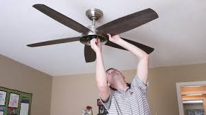How To Install The Avia Ii Ceiling Fan By Hunter Youtube