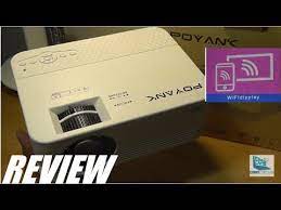 Poyank projector how to connect apple devices wirelessly with projector. Review Poyank Wi Fi Wireless Led Mini Projector 2000 Lumens Youtube