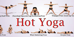 hot yoga poster floor and wall charts