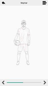 You just need a pencil and a white paper to start drawing a football in next 2 minutes. Draw And Pixel Color Famous Football Players For Android Apk Download