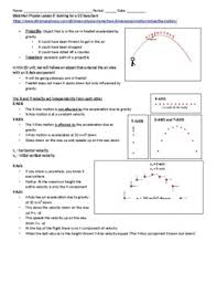 4 17ab projectile problems wkst key acceleration projectiles. Horizontal Launched Projectiles Worksheets Teachers Pay Teachers