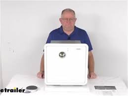 We can have 2 showers, a washing machine, and a dishwasher all running at the same time and there's still plenty of hot water to go around. Review Of Furrion Rv Water Heaters Tankless Water Heater Fr98sr Video Etrailer Com