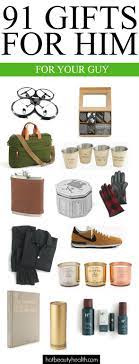 Looking for homemade boyfriend gift ideas to make your man smile? 100 Gift Ideas For The Guy S In Your Life Guy Friend Gifts Gifts For Brother Gifts For Young Men
