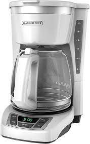 If you need any further assistance with your coffee maker, please reply to the email i've sent you from youropinionmatters@spectrumbrands.com so i can address your concerns. Amazon Com Black Decker Cm1160w 1 Cm1160w 12 Cup Programmable Coffeemaker White Stainless Steel Everything Else