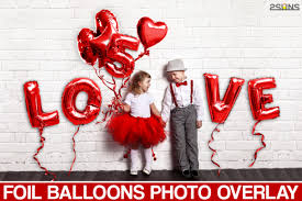 Find & download free graphic resources for balloon alphabet. 45 Foil Red Balloons Overlay Graphic By 2suns Creative Fabrica