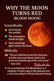 Blood moon scientific and biblical meaning