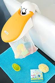 Buy bath toy storage and get the best deals at the lowest prices on ebay! Amazon Com Kidskit Bath Toy Organizer Bath Toy Holder Featuring A Pelican With A Bath Toy Storage Net For Bath Toys Bathtub Toy Bags Baby