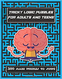 Logic puzzles for kids age 10 to 13: Tricky Logic Puzzles For Adults And Teens 200 Maze Puzzles To Solve Brain Challenging Maze Game Book For Adults Teens Young Adults Senior Boys Girls Az Red One 9798650046882 Amazon Com Books