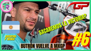 #6 Butrón vuelve al mundial de #MXGP 2 Manga Argentina