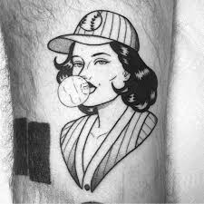 Black And White Womans Face Tattoo Design Tattooshka Tattoo Tin Simple Lady Face Tattoo Black Grey Tattoo With Minimal Shading Love The Co Black And Grey Tattoos Tattoos Minimal Tattoo Design