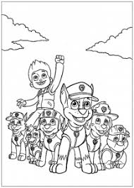 Free printable paw patrol coloring pages. Paw Patrol Free Printable Coloring Pages For Kids