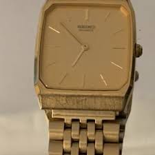 Time left 1d 21h left. Vintage Seiko Japan 6530 5080 Ro Square Quartz Gold Plated Men S Wrist Watch Watchcharts