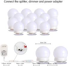 We did not find results for: Buy Hollywood Led Vanity Lights Strip Kit With 14 Dimmable Light Bulbs For Full Body Length Makeup Mirror Wall Mirror Plug In Vanity Mirror Lights With Power Supply 3 Color Modes Mirror