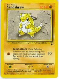 Sandshrew Base Set Pokemon Wiki Neoseeker