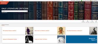 Introducing The New Gale Literature Criticism Gale Blog Library Educator News K12 Academic Public
