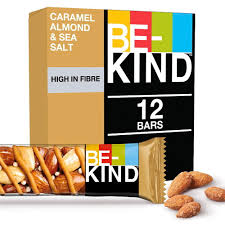 Be Kind Nut Bar Caramel Almond Sea Salt Box Of 12 Sporter Jordan