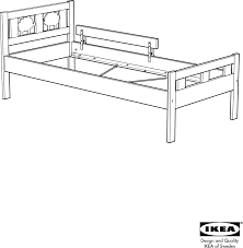 Die modelle kritter und sniglar haben zwischen schutz­gitter und bett­rahmen eine metall­halterung, die laut ikea brechen kann. Bedienungsanleitung Ikea Kritter Kinderbed Seite 1 Von 8 Deutsch Englisch Hollandisch Danisch Franzosisch Italienisch Portugiesisch Spanisch Polnisch Turkisch Schwedisch Norwegisch Finnisch
