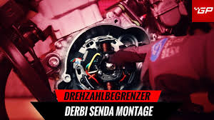 La mejor supermotard de 49 / the best supermotard 49. Drehzahlbegrenzer Einbau Derbi Senda Youtube
