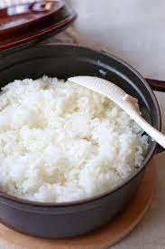 How To Cook Japanese Short Grain Rice On The Stove Chef Ja Cooks Recipe Cooking Vegetarian Cooking Rice On The Stove