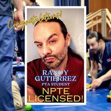 Our PTA Senior Class is making things happen! 🤩🙌🥳 🎓👏 Let's give a  round of applause to Kevin Bartlett and Randy Gutierrez, two outstanding  students of our Physical Therapist Assistant (PTA) Senior