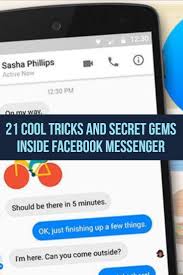 22 Cool Tricks And Secret Gems Inside Facebook Messenger Secret Apps Money Apps Facebook Messenger