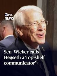Sen. Wicker Commends Hegseth's Communication Skills