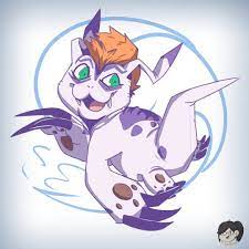 He is reliable, takes life very easily, and he tends to meddle in any affair he comes across. Drawings Digijuly Is A Go Starting It Off With Gomamon