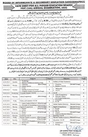 Board of intermediate & secondary education, faisalabad. Bise Gujranwala Posts Facebook
