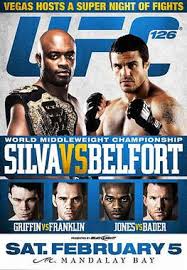 He is a former ufc middleweight champion and holds the record for. Ufc 126 Wikipedia