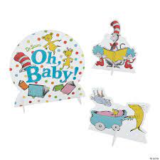 Dr Seuss Baby Shower Centerpieces 3 Pc Oriental Trading