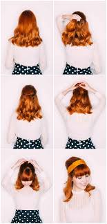 In this instructable, you'll learn how to braid your own hair for the first time. Five Easy Hairstyles With A Headband A Beautiful Mess