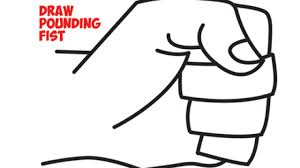 Vector cartoon illustration of a fist. How To Draw Fists Side View Clenched Drawing Cartoon Pounding Fists Easy Step By Step Drawing Tutorial How To Draw Step By Step Drawing Tutorials