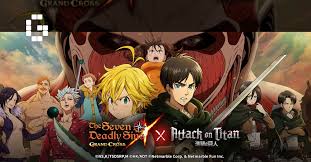 The teaser points to a bunch of options, that do have some merit but nothing that is 100% concrete. 7ds Meets Aot In This Collaboration Event Seven Deadly Sins Grand Cross Attack On Titan Gamerbraves