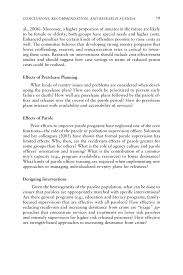 Make sure your written statement addresses each criminal charge, no matter how long ago the incident occurred. 6 Conclusions Recommendation And Research Agenda Parole Desistance From Crime And Community Integration The National Academies Press