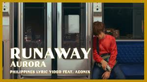 And i was running far away Mca Music Universal Music Philippines Runaway Aurora Lyric Video Illustration By Aeonix Facebook