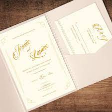 Ivory White Pocket Wedding Invitation Customized Invitation Cards With Silv Printing Wedding Invitations Pocket Wedding Invitations Acrylic Wedding Invitations