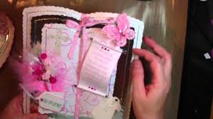 This pretty quilled card can be personalized with a name and the date, resulting in a. Handmade Christening Cards Youtube