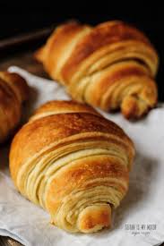 The Ultimate Vegan Croissant Recipe Vegan Pastries Vegan Dishes Vegan Recipes
