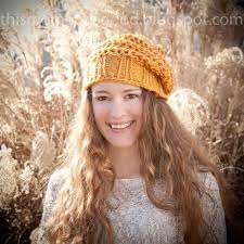 Loom Knit Slouchy Beanie Beret Pattern Pattern Only Ladies Etsy Loom Knitting Patterns Hat Loom Knit Hat Hat Knitting Patterns